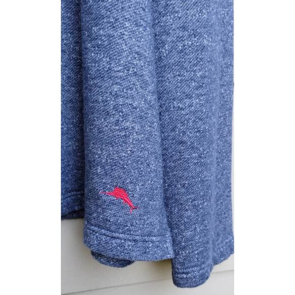Tommy Bahama Men's Fleece Sweatshirt Blue-Gray Size XXL Cotton Blend - Picture 5 of 7